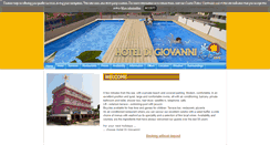 Desktop Screenshot of hoteldigiovanni.it